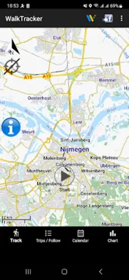 WalkTracker Hiking Trails android App screenshot 3